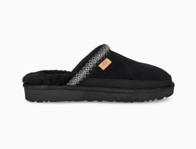 UGG Tasman Slip-On Mens Slippers Black - AU 512PQ